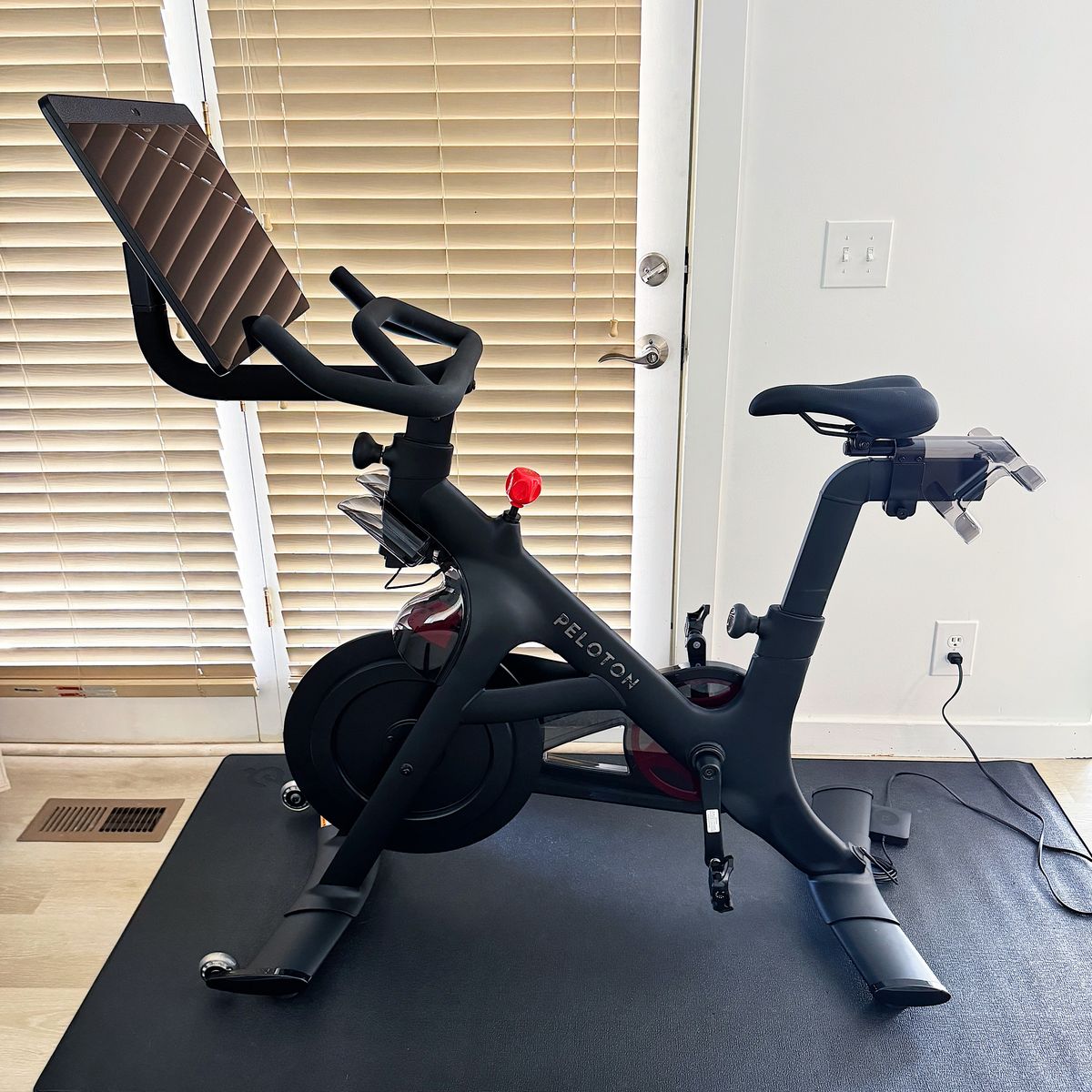 Excellent Like New Peloton Bike+ Bike Plus with Peloton Bike Mat