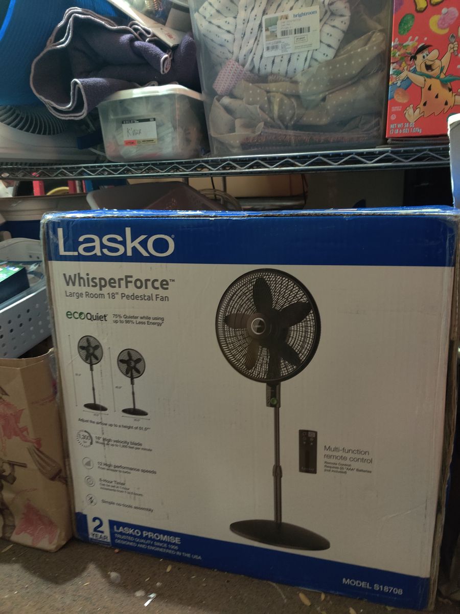 Lasko Pedistal Fan Model #S18708
