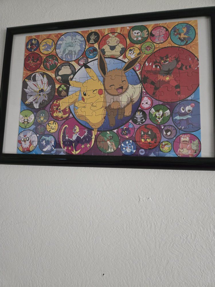 Pokémon puzzle picture