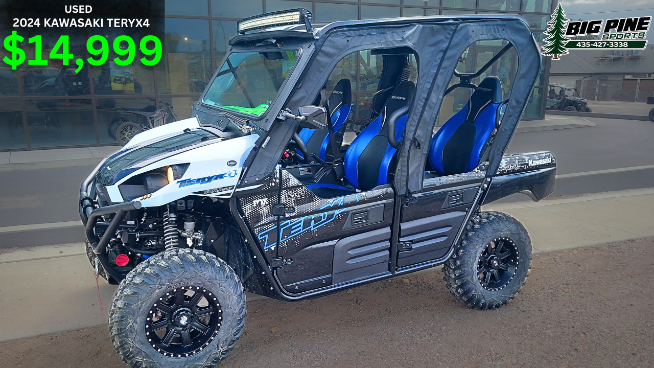 2024 Kawasaki Teryx4 – Loaded – 235 Miles – $14,999