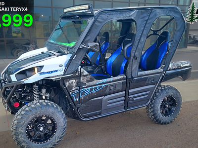 2024 Kawasaki Teryx4 – Loaded – 235 Miles – $14,999