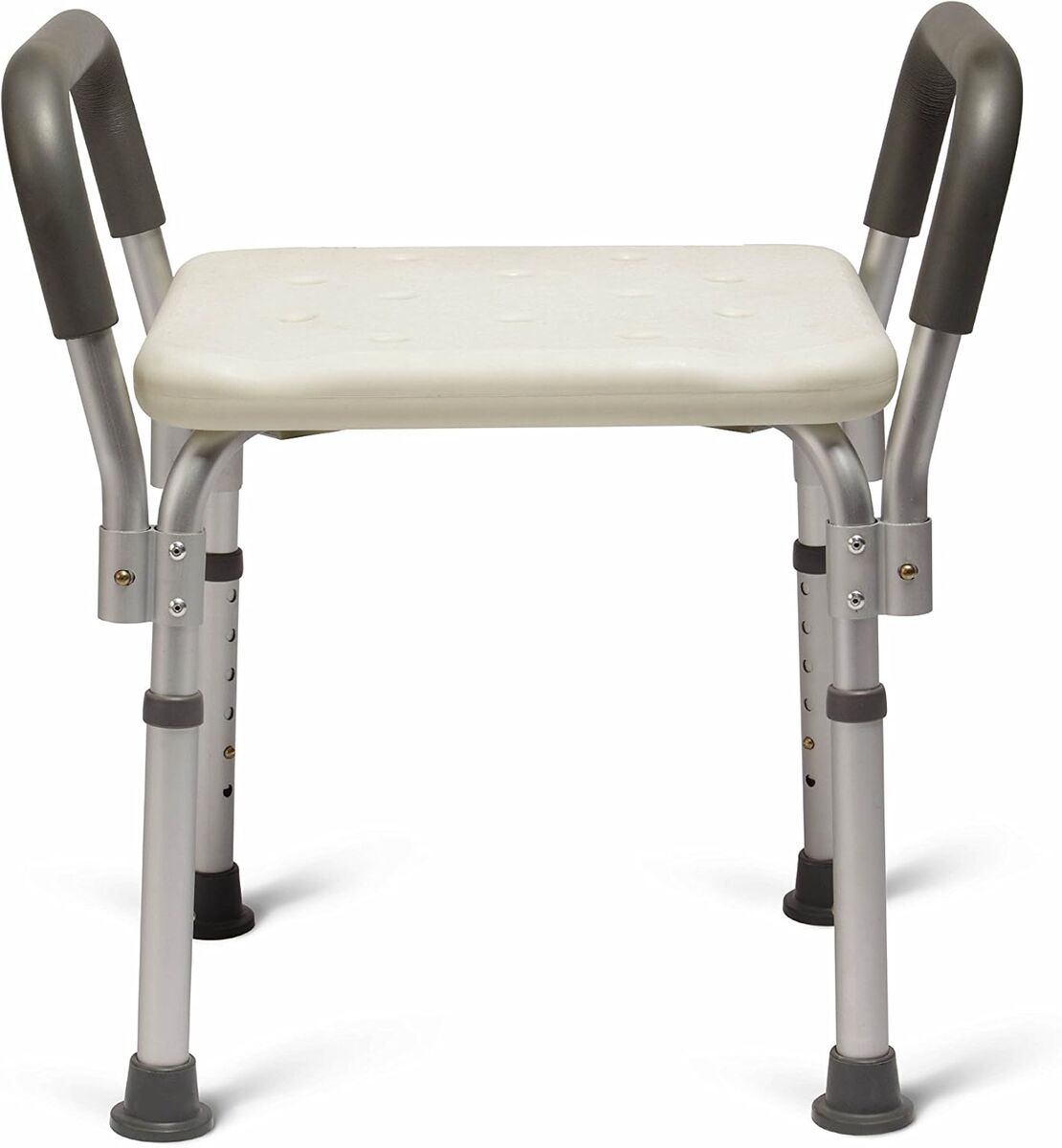 Medline Bath Bench Shower Seat with Padded Armrest