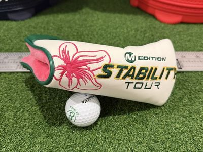 NEW Masters Edition BGT Stability Tour Leather Magnetic Blade Putter Headcover