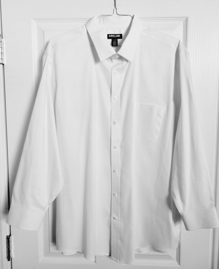 Men White Dress Shirt
