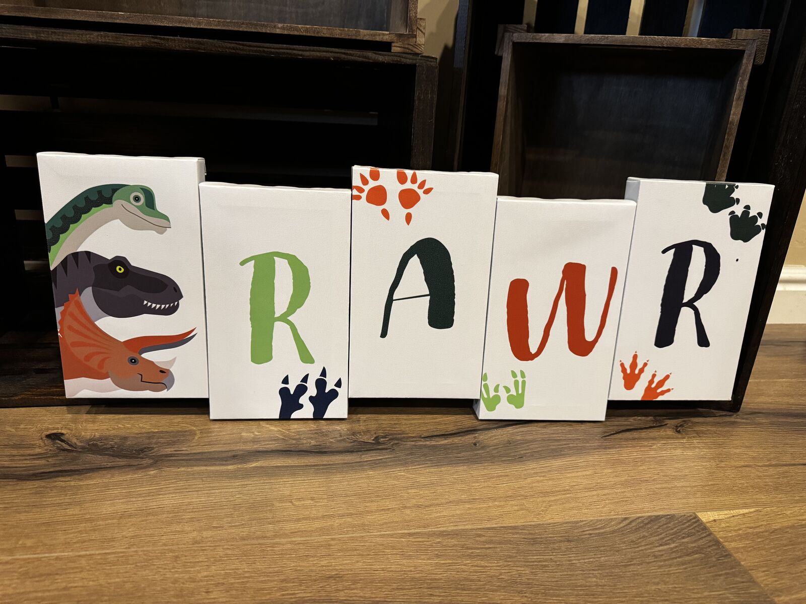 RAWR Wall Canvas