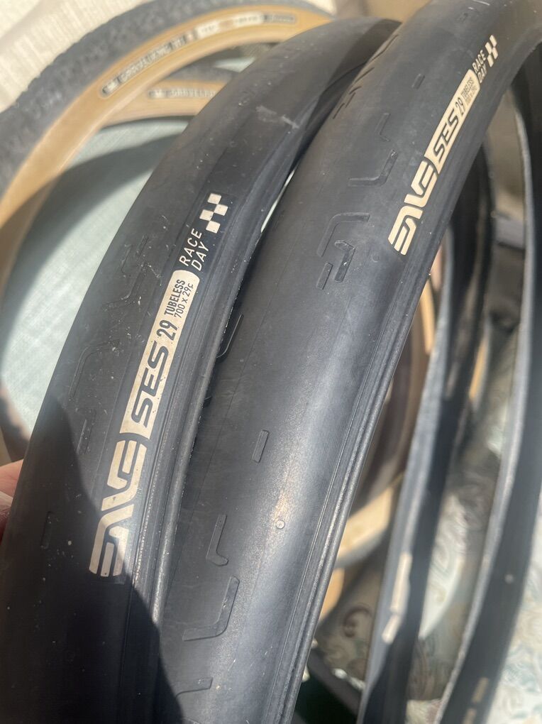 Pair Of Enve SES Race Day 29mm Tires