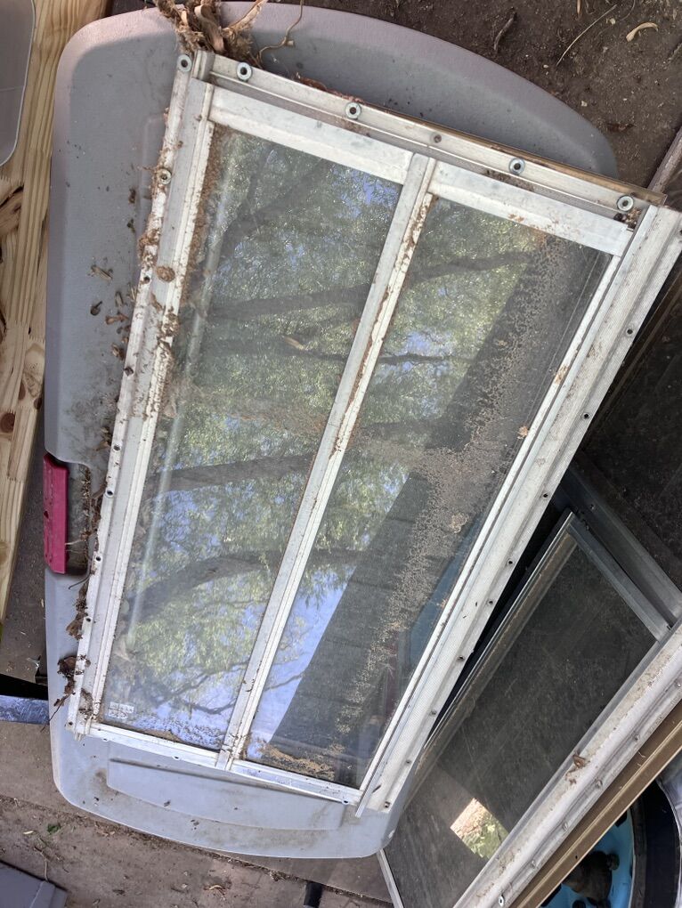 Vintage Trailer Windows