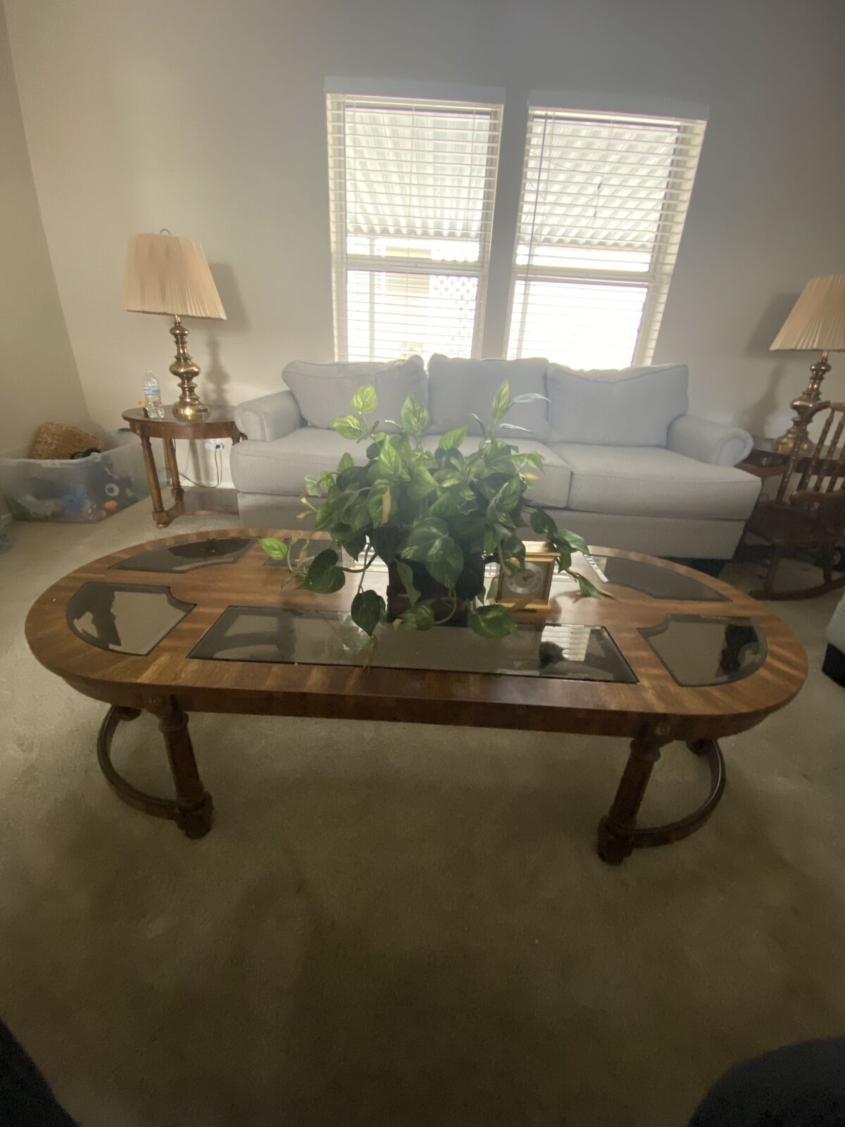 Gordon Inc Fine Furniture Glass Coffee Table