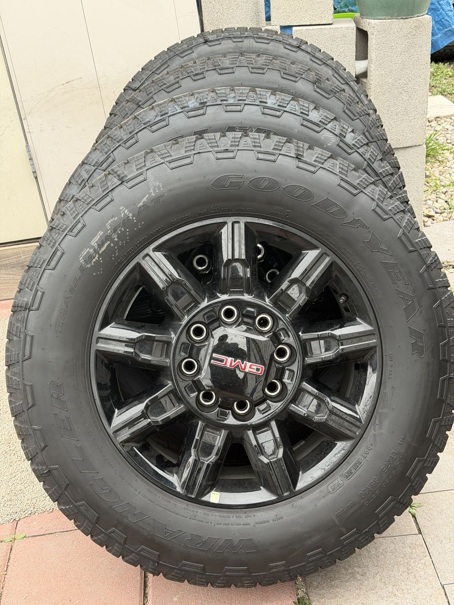 New 2026 Gmc Sierra AT4 HD Wheels And Tires