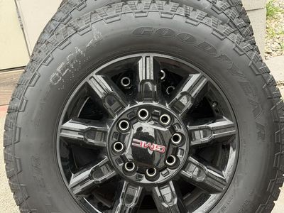 New 2026 Gmc Sierra AT4 HD Wheels And Tires