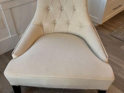 Cream Accent Chair
