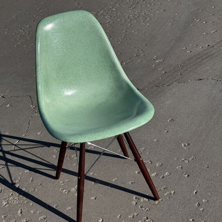 Eames Modernica Side Chair DSW Celery