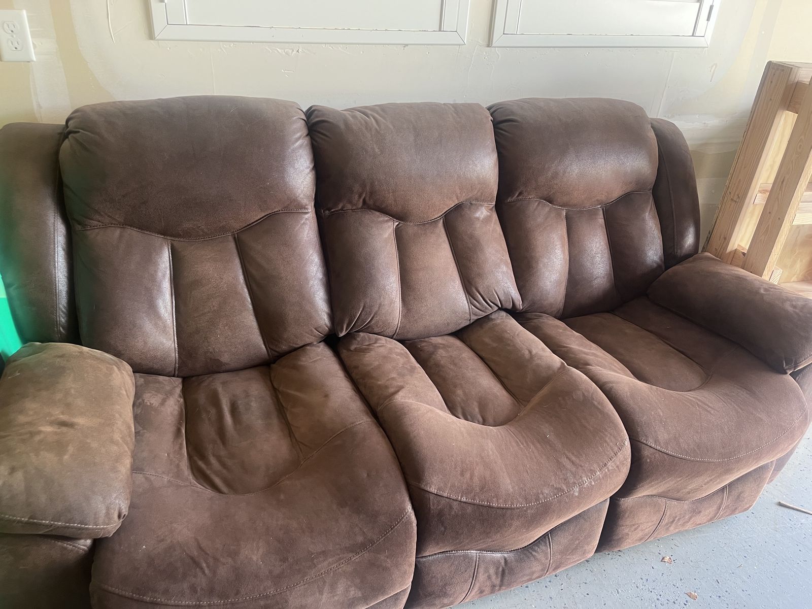 Couch and love seat $200