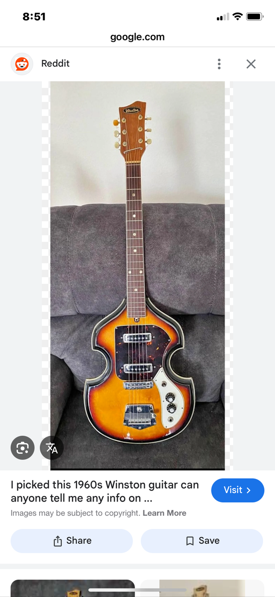 Winston electric guitar/20 watt newer amp.