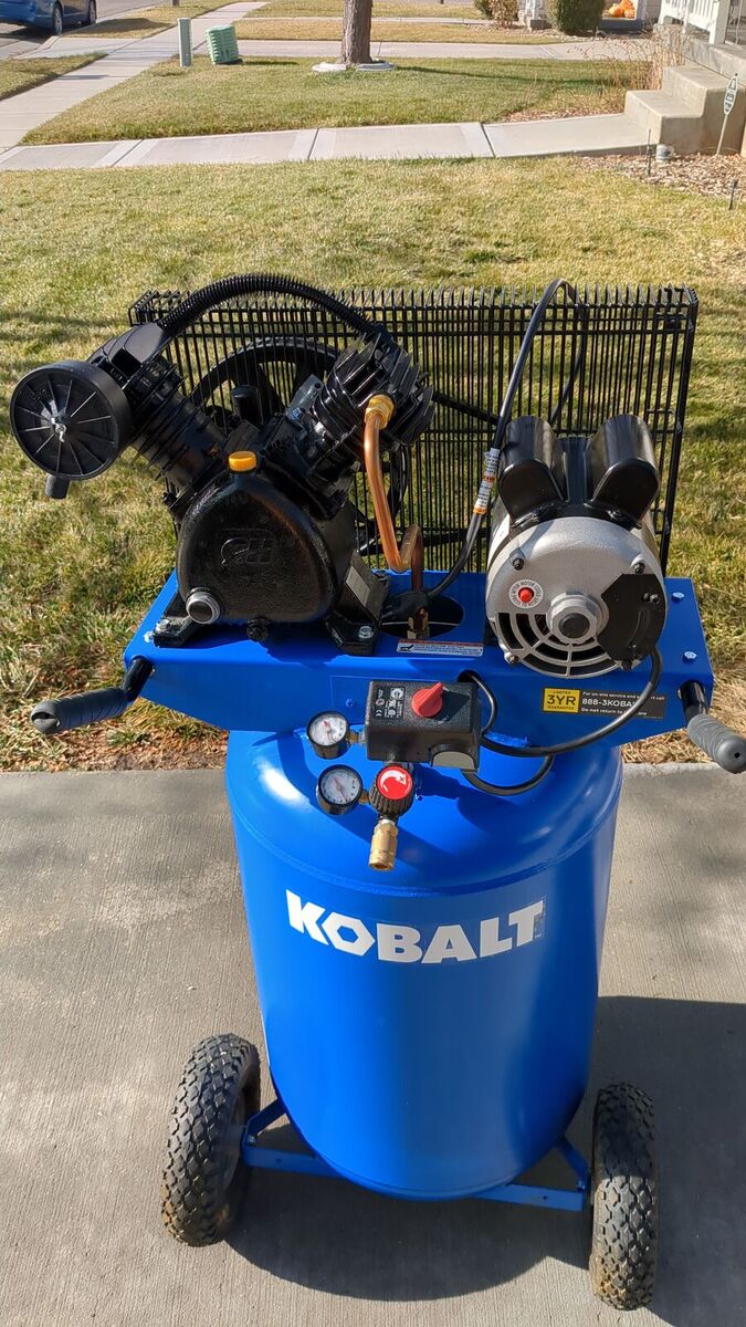 Kobalt 30 gal 120/240 2 Stage Air Compressor