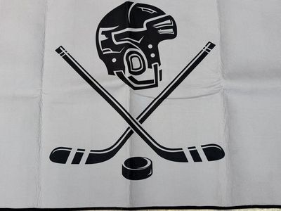 New. Awesome 3x5 Hockey Fan Area Rug Go Mammoth!!