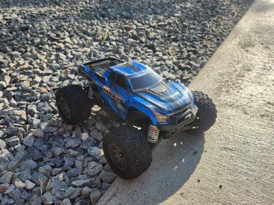 Traxxas Mini Maxx with upgrades