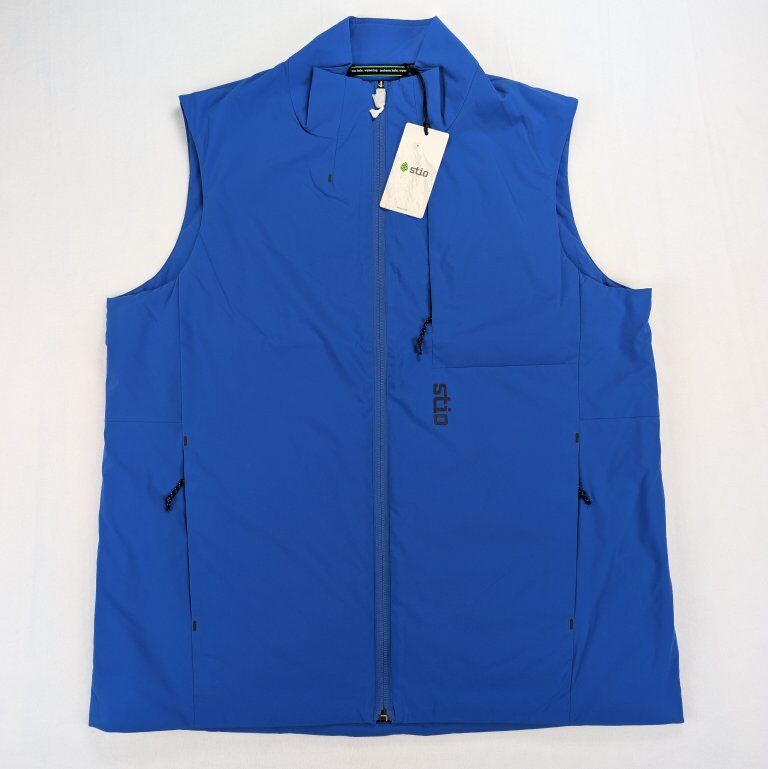 NEW Stio Fernos Insulated Vest Men's Large Blue