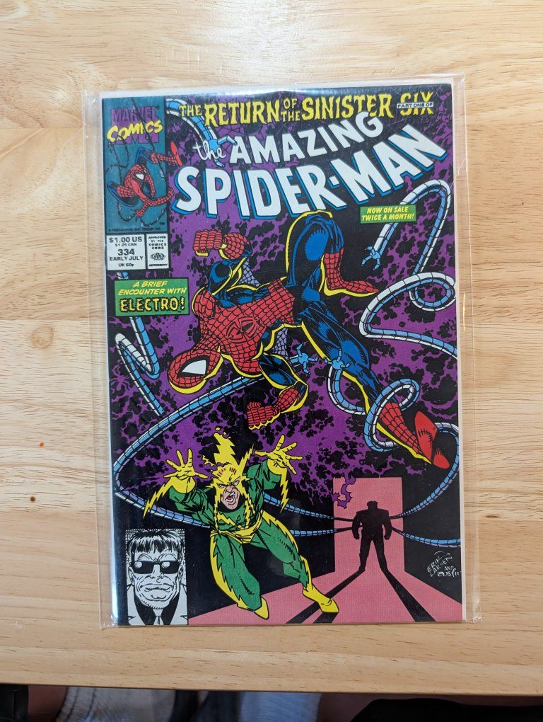 The Amazing Spider-Man #334 (Marvel 1990) Sinister