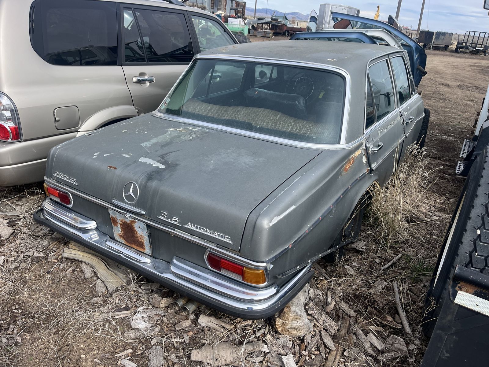 Classic Mercedes Parts Car