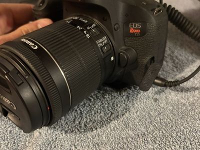 Canon EOS Rebel T7i DSLR Camera with EF-S 18-55mm IS STM Lens