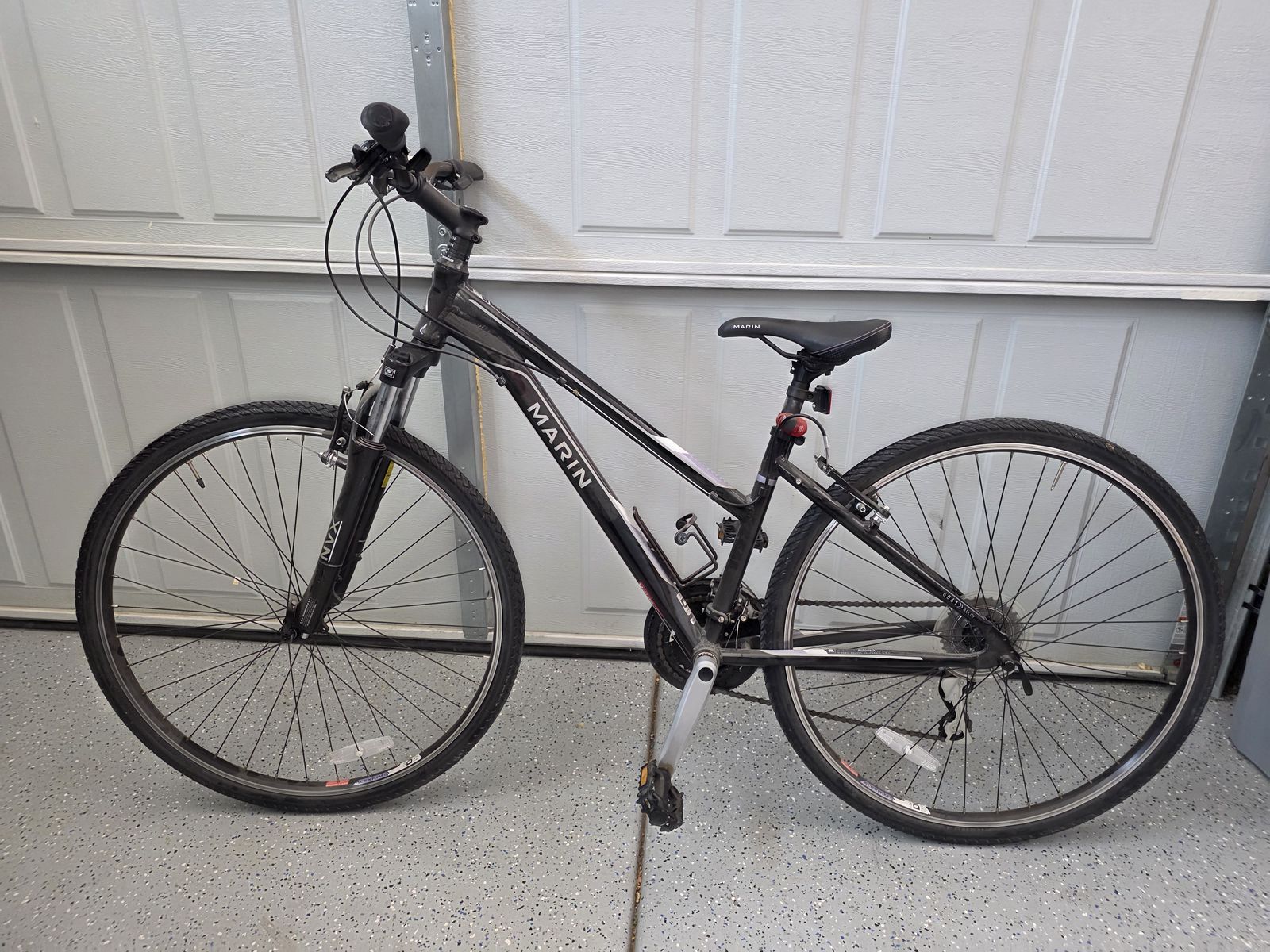 Almost NEW Marin San Anselmo DS1 Hybrid Bike - Women's, Black, Small Frame, 700c Wheels