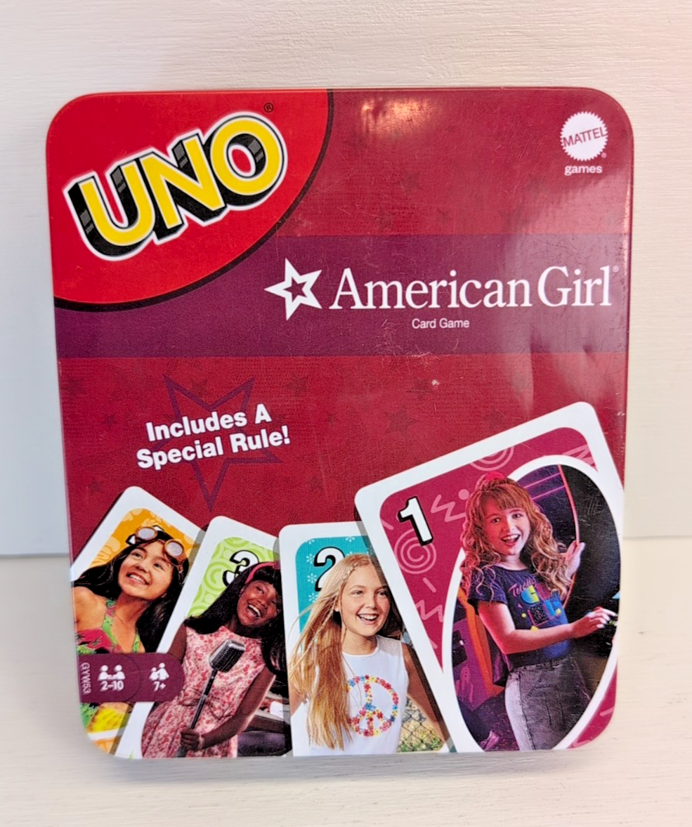 NEW American Girl Uno Deck Cards Store Exclusive Limited