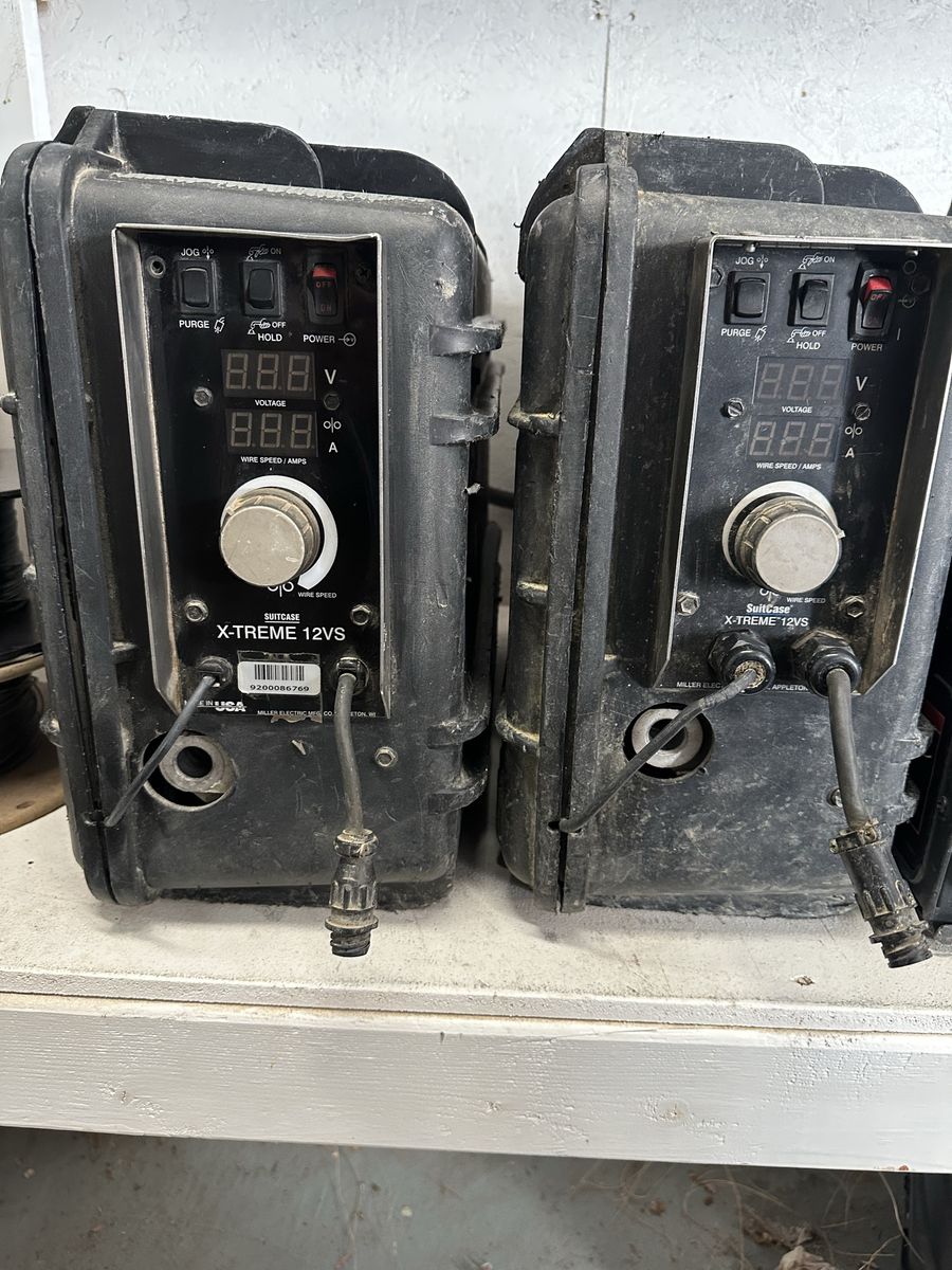 Miller electric 12vs xtreme suitcase welders