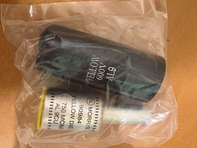 Morris Straight Solid Pin Terminal Connectors 750 MCM Awg Cable Reduce To 500 MCM Pin