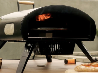Bertello Grande Pizza Oven in Black