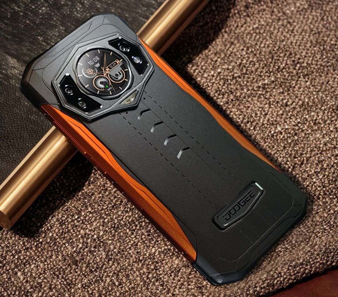 DOOGEE S98 Black-Orange 256GB 8GB Rugged Water Proof 6000mAh Battery- Unlocked Phone