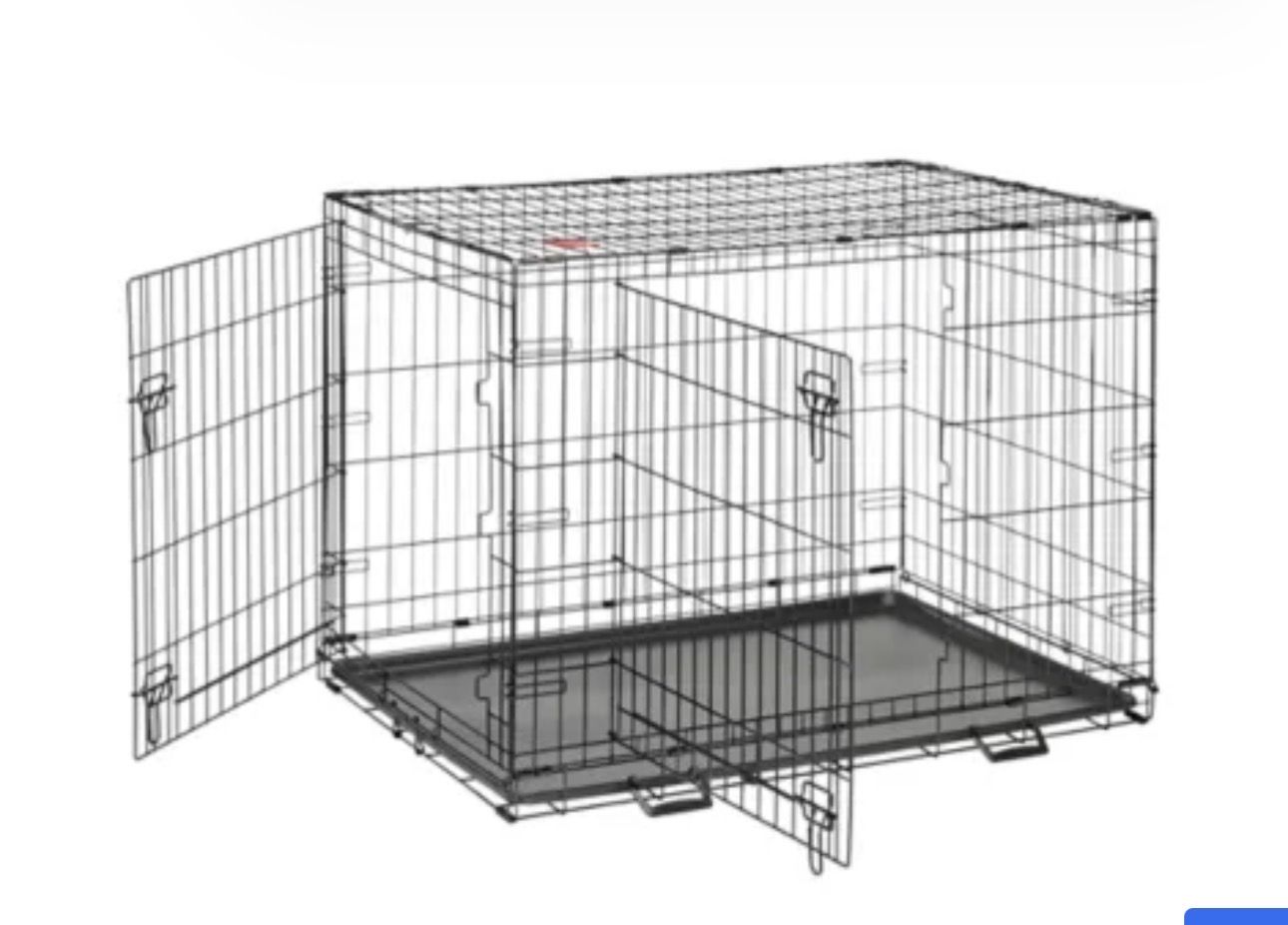 48 Inch Double Door Crate OBO