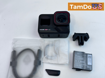 Insta360 Ace Pro 2 8K AI-Powered Action Camera Dual Battery Bundle Co-Lens Leica