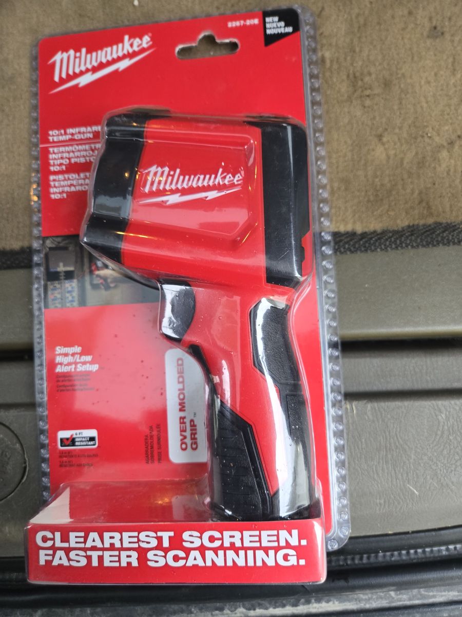 Milwaukee Infrared Temperature Gun – $50 (Retail $89)!