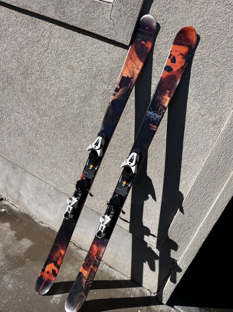 171 CM Salomon with Z12 Salomon Bindings