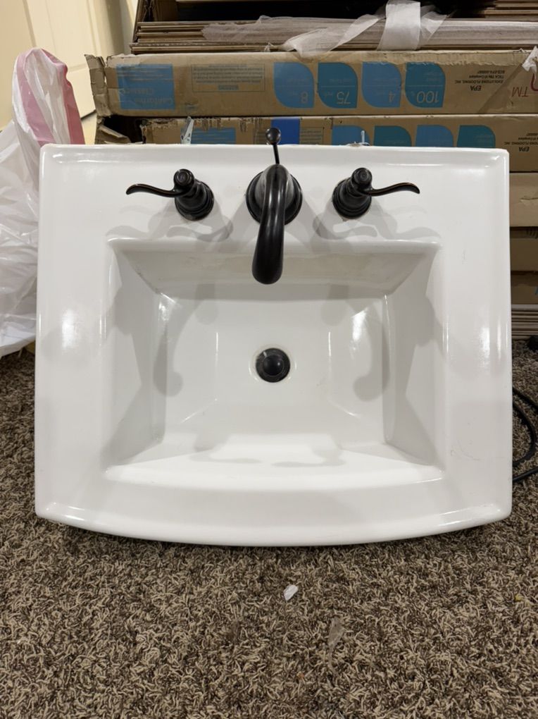 Kohler Pedestal Bathroom Sink