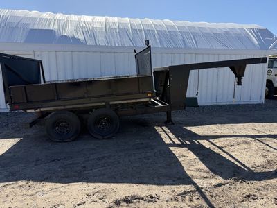Gooseneck Dump Trailer