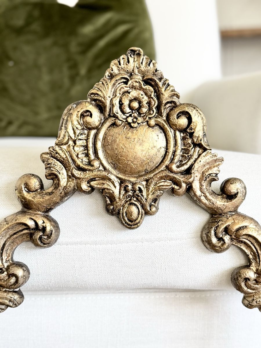 GORGEOUS | Ornate | Oval | Gold | Frame | Composite | Heavy