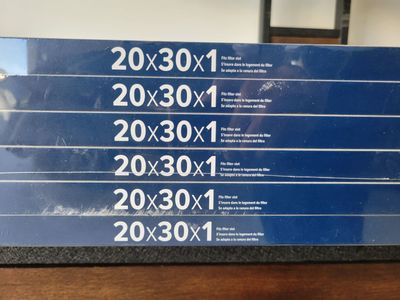 3M Filtrete 20x30x1 Air Filters (6-Pack) MPR 2200 – New