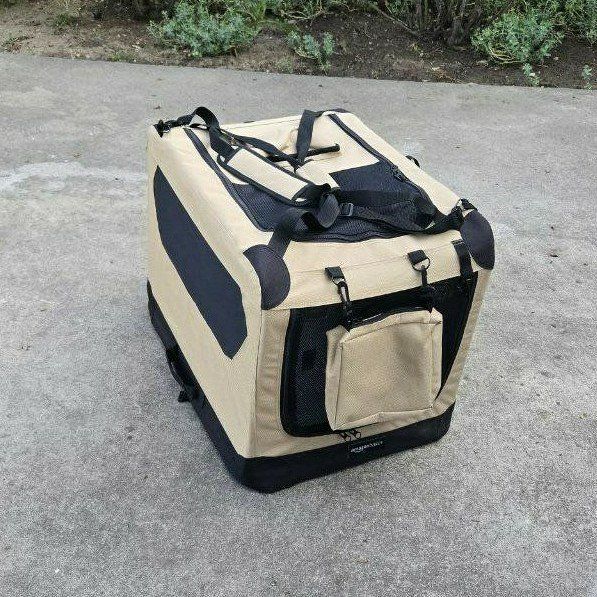 26" Soft Crate Portable Dog Kennel Travel Folds