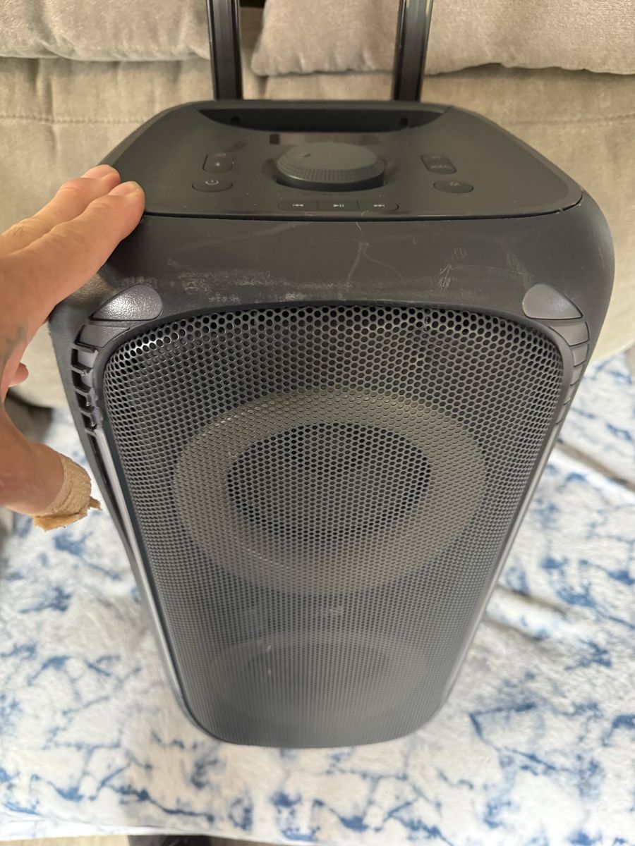Sony GTK-PG10 Portable Outdoor Bluetooth Speaker with Karaoke Function & Built-in Cup Holders