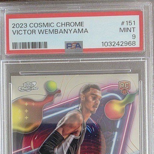 2023  cosmic chrome victor wembanyama rookie card
