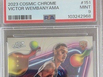 2023 cosmic chrome victor wembanyama rookie card
