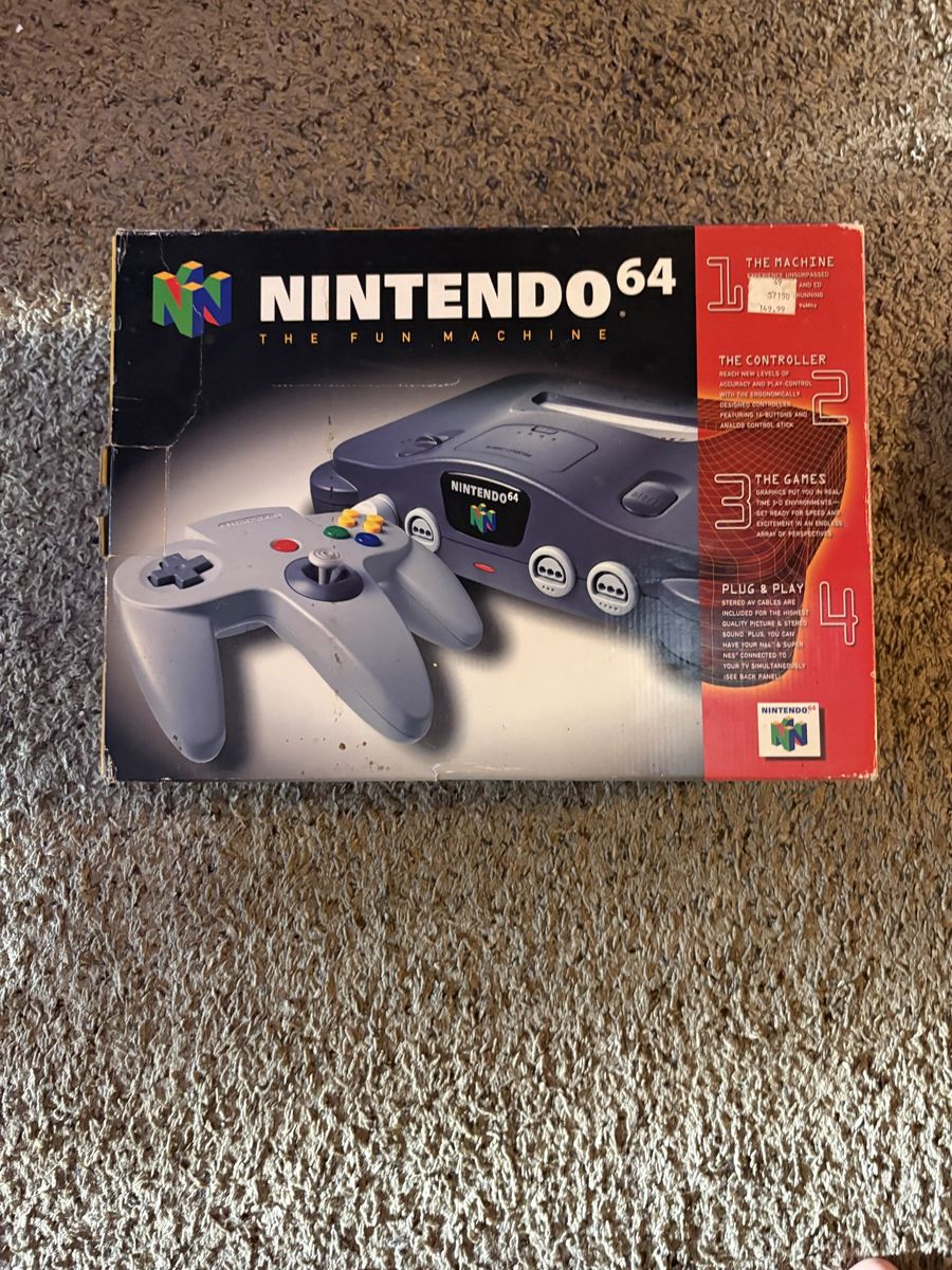 Boxed Nintendo 64