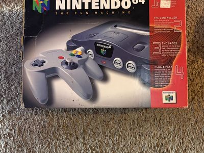 Boxed Nintendo 64
