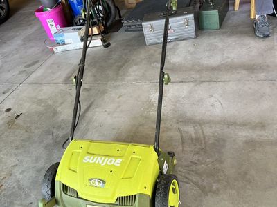 Sunjoe Electric De-Thatcher with Scarifier