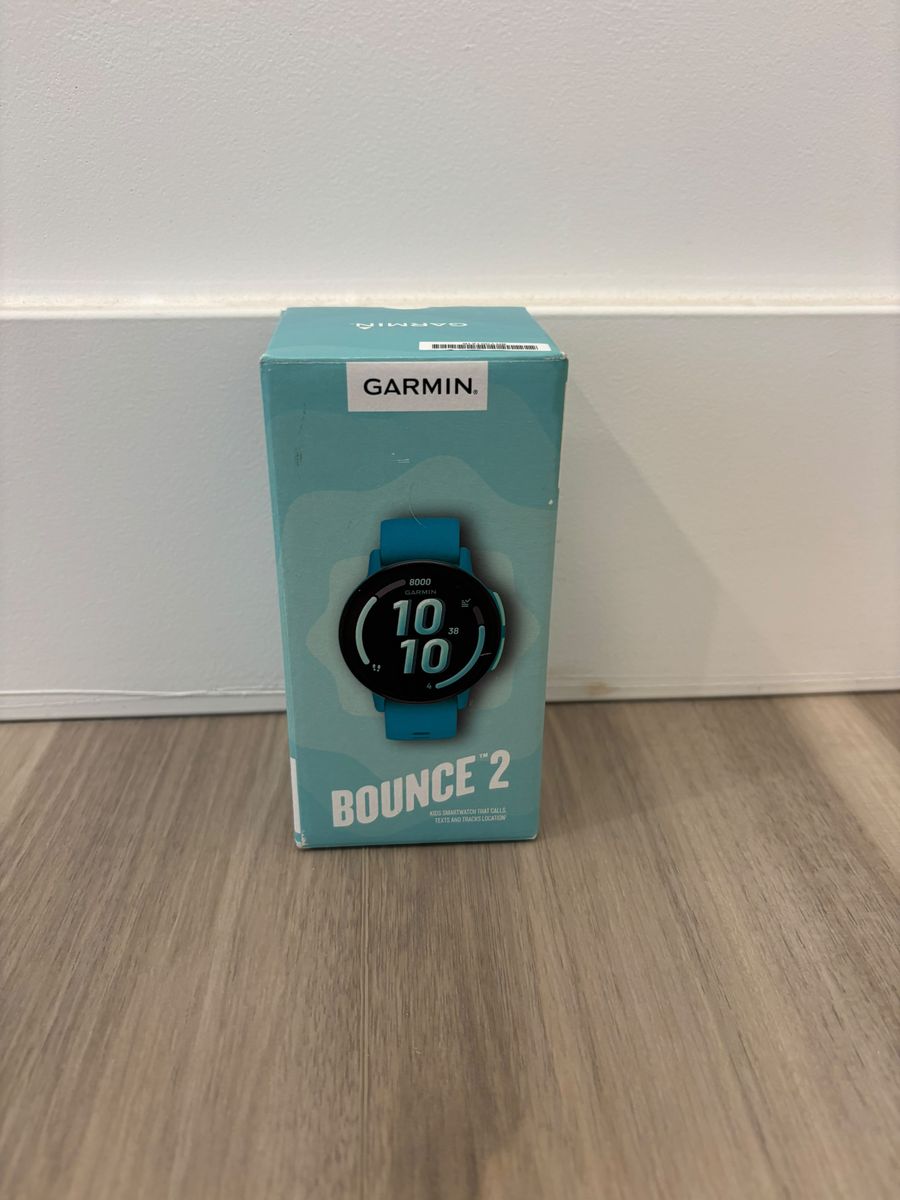 NEW(SEALED) Garmin Bounce 2 Kids' Smartwatch - Turquoise