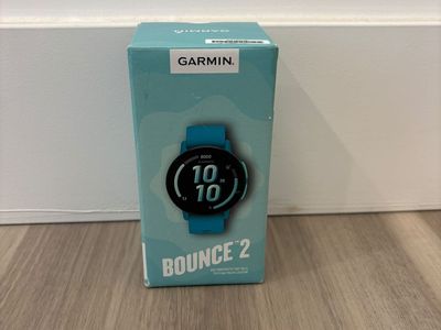 NEW(SEALED) Garmin Bounce 2 Kids' Smartwatch - Turquoise