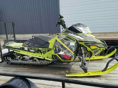 2015 Skidoo 800 free ride 154 (136 tunnel)