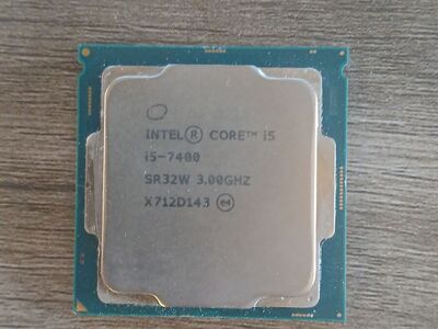 Intel cpu i5-7400 Throwing It Away In Two Days